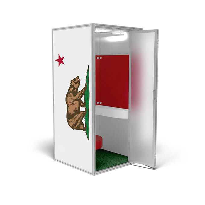 Cubicall phonebooth california edition