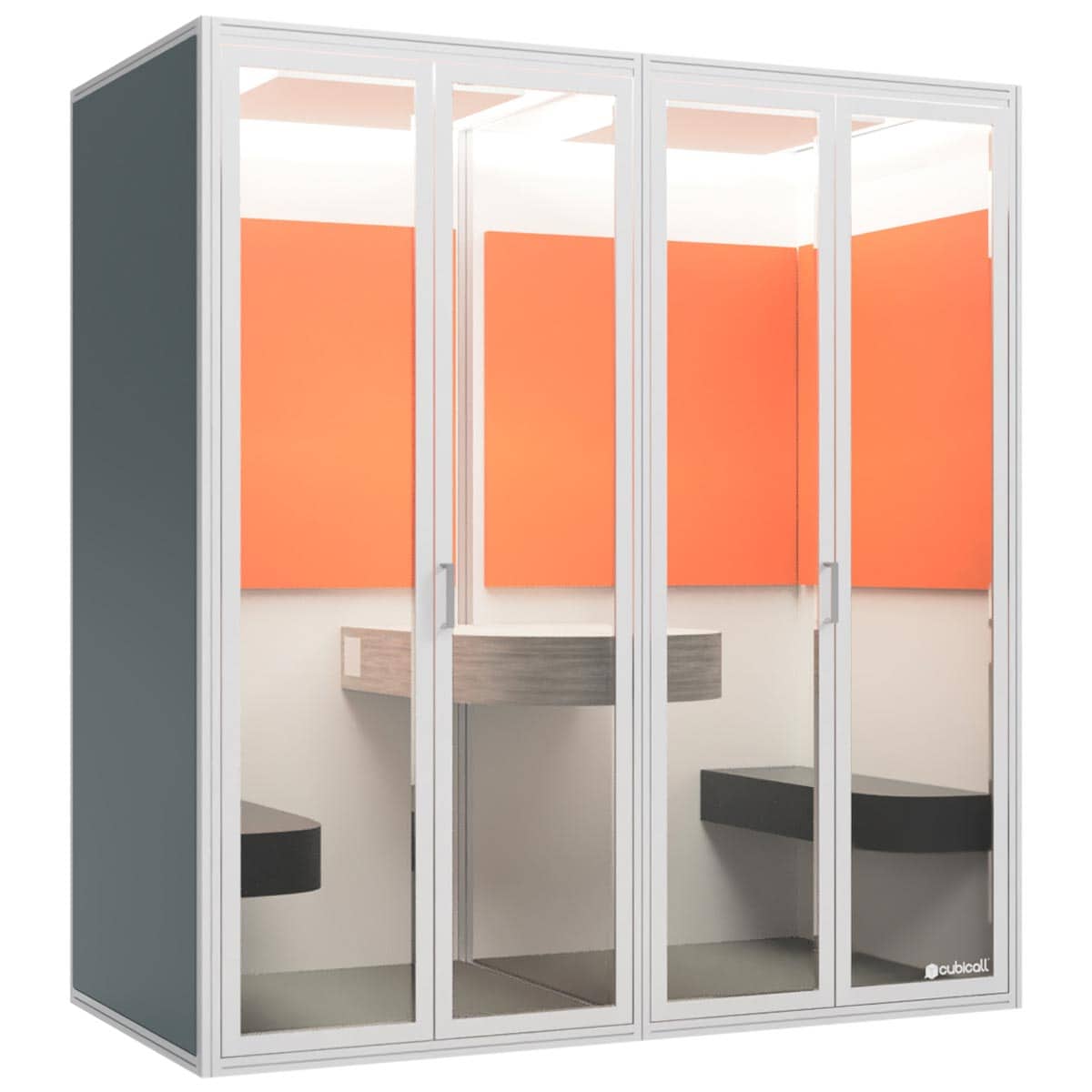 Cubicall Four Winter Sky Phone Booth