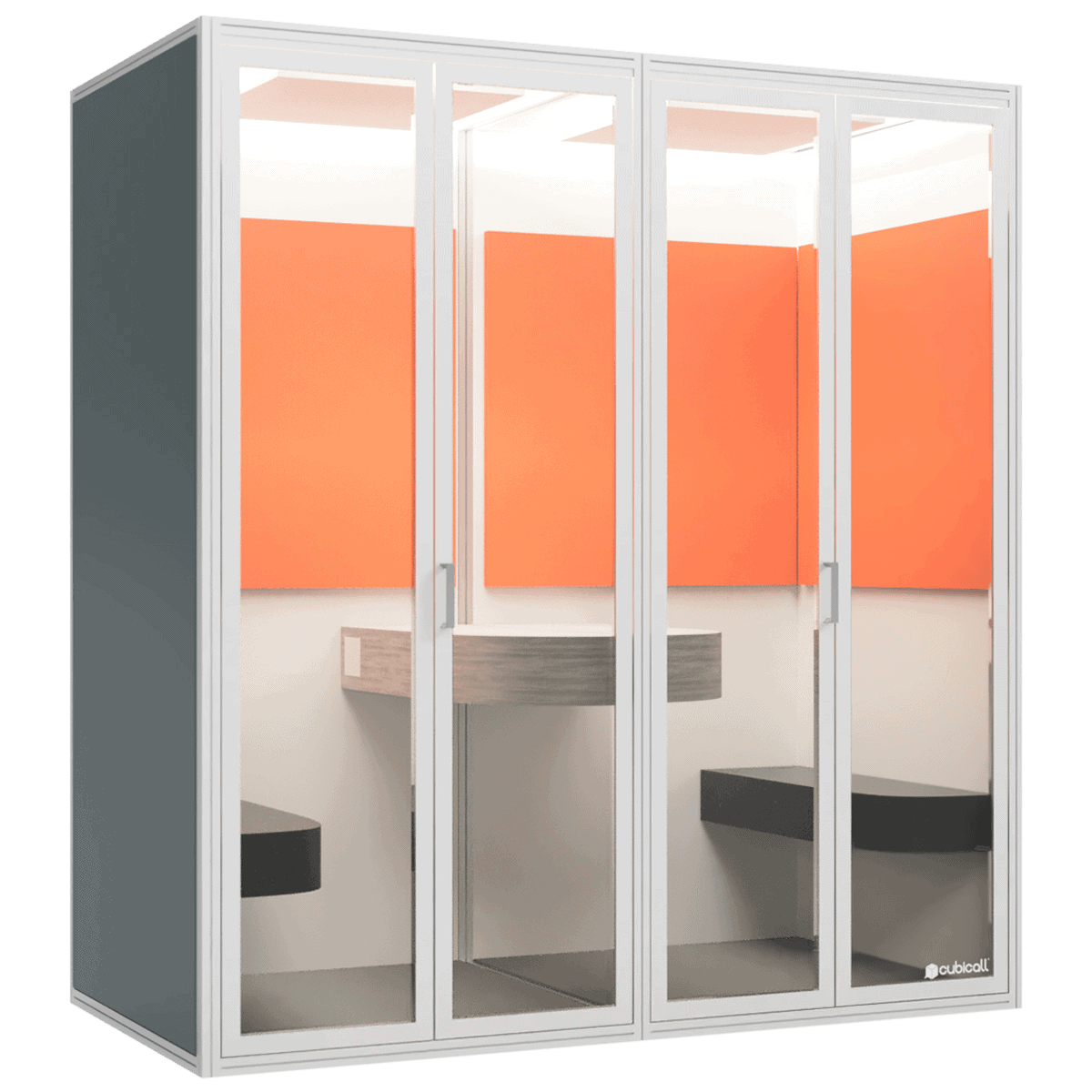 Cubicall Four Winter Sky Phone Booth