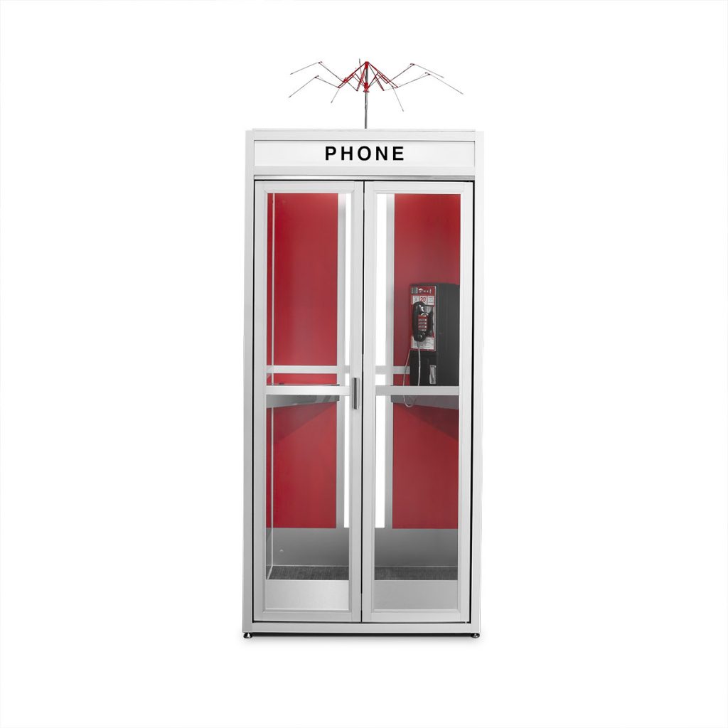 Bill & Ted's Excellent Phone Booth Cubicall Modern Phone Booths