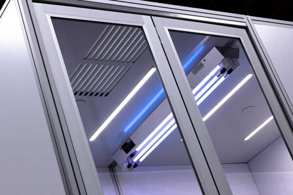 Cubicall Exam Pod - UV-C Skylight for UVGI