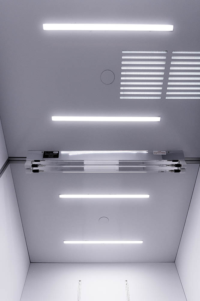 Cubicall Exam Pod - Ceiling & UVGI Skylight