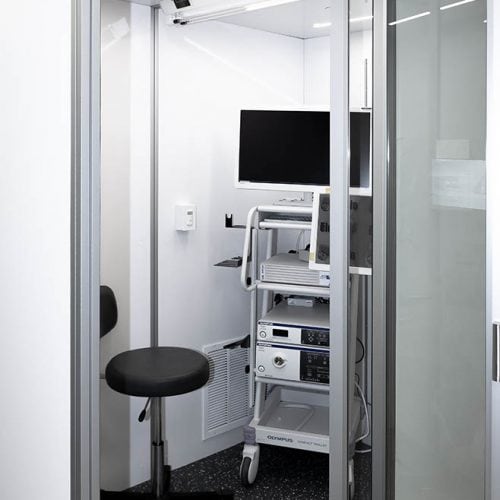 Exam Pod with Equipment