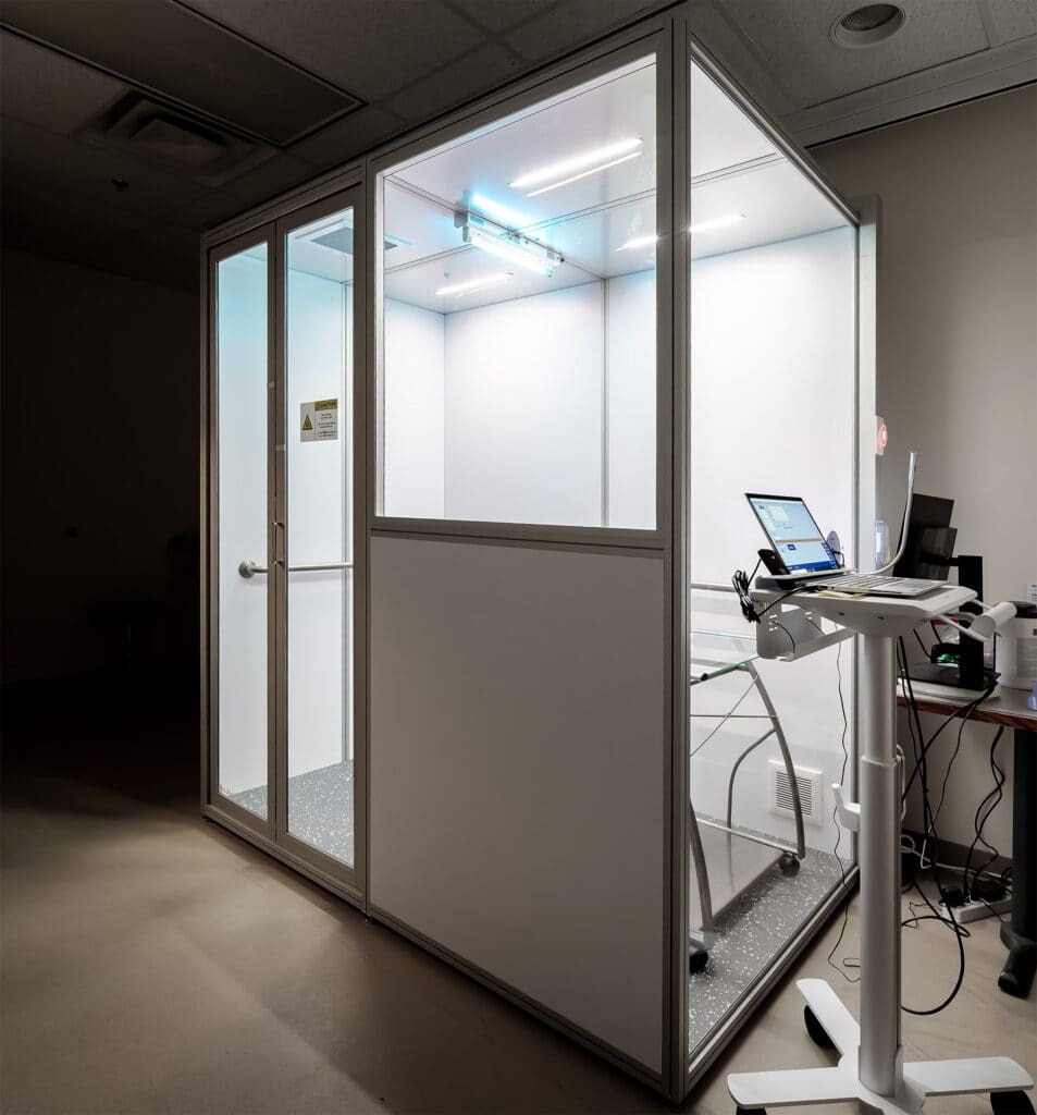 custom healthcare isolation pod